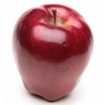 Red Delicious apple picked fresh at Albion Orchards